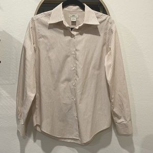 Brooks Brothers Non-Iron 100% Cotton Striped Button down Shirt